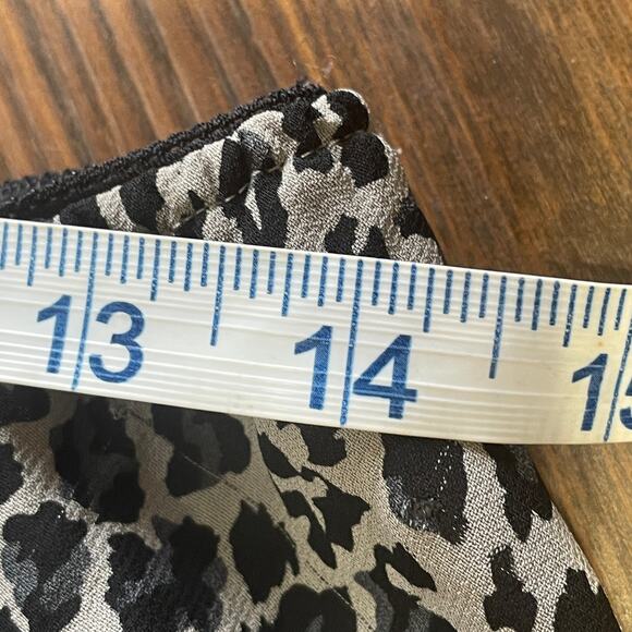 VTG Jones of New York Fully Lined Pull On Maxi Length Animal Print Skirt - Picture 9 of 10